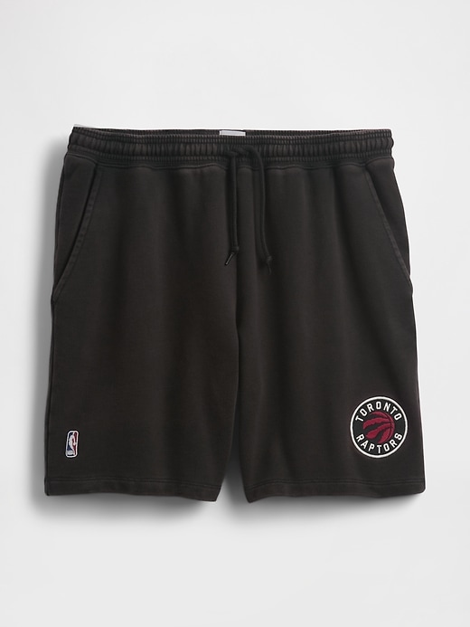 Image number 6 showing, NBA Toronto Raptors Logo Heavyweight Sweat Shorts