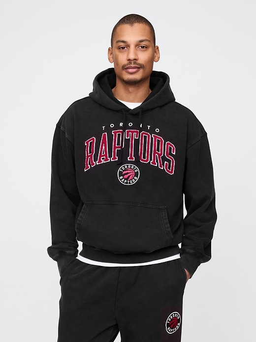 Image number 1 showing, NBA Toronto Raptors Logo Heavyweight Hoodie