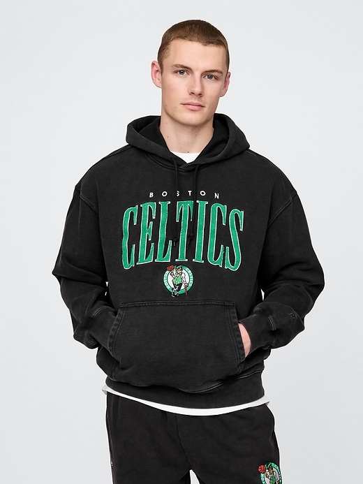 Image number 1 showing, NBA Boston Celtics Logo Heavyweight Hoodie