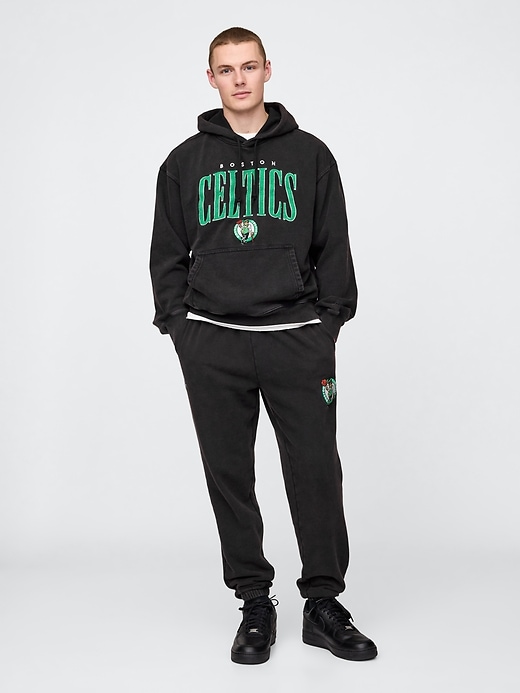 Image number 2 showing, NBA Boston Celtics Logo Heavyweight Hoodie