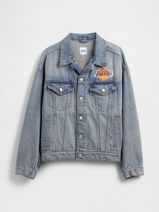 Image number 5 showing, NBA Los Angeles Lakers Icon Denim Jacket