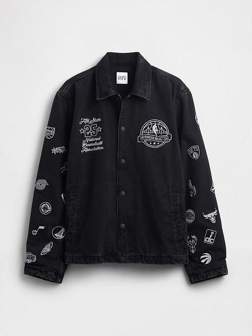 Image number 5 showing, NBA All Star Denim Jacket