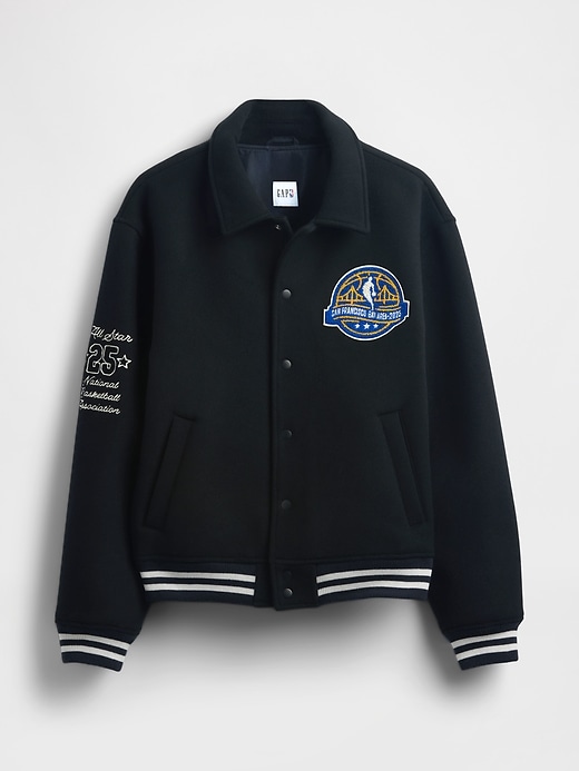 Image number 5 showing, NBA Varsity Jacket