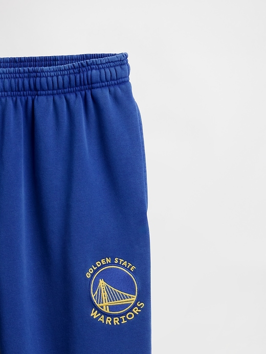 Image number 5 showing, NBA Golden State Warriors Logo Heavyweight Joggers