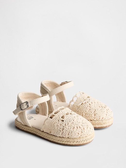 Image number 2 showing, Toddler Crochet Espadrilles