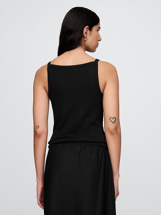 Image number 2 showing, Modern Apron Neck Tank Top