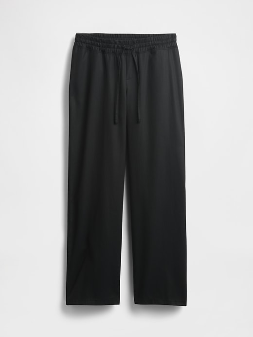 View large product image 1 of 1. Maternity Full Panel Easy Wide-Leg Pants