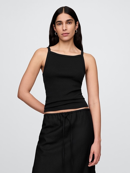 Image number 1 showing, Modern Apron Neck Tank Top