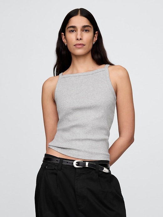 Image number 1 showing, Modern Apron-Neck Tank Top