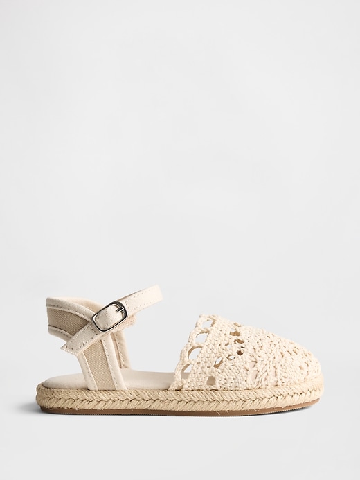 Image number 1 showing, Toddler Crochet Espadrilles