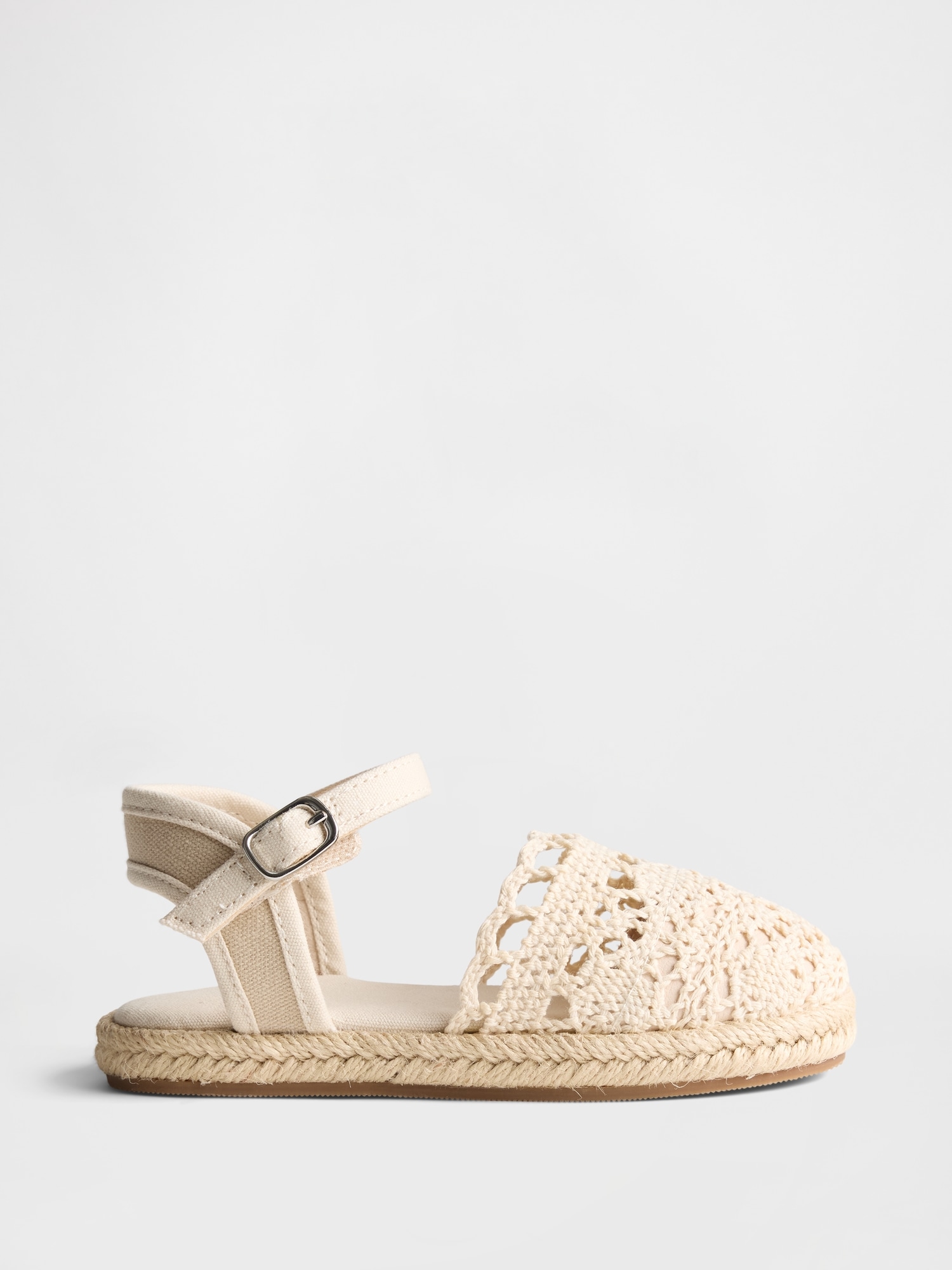 Toddler Crochet Espadrilles