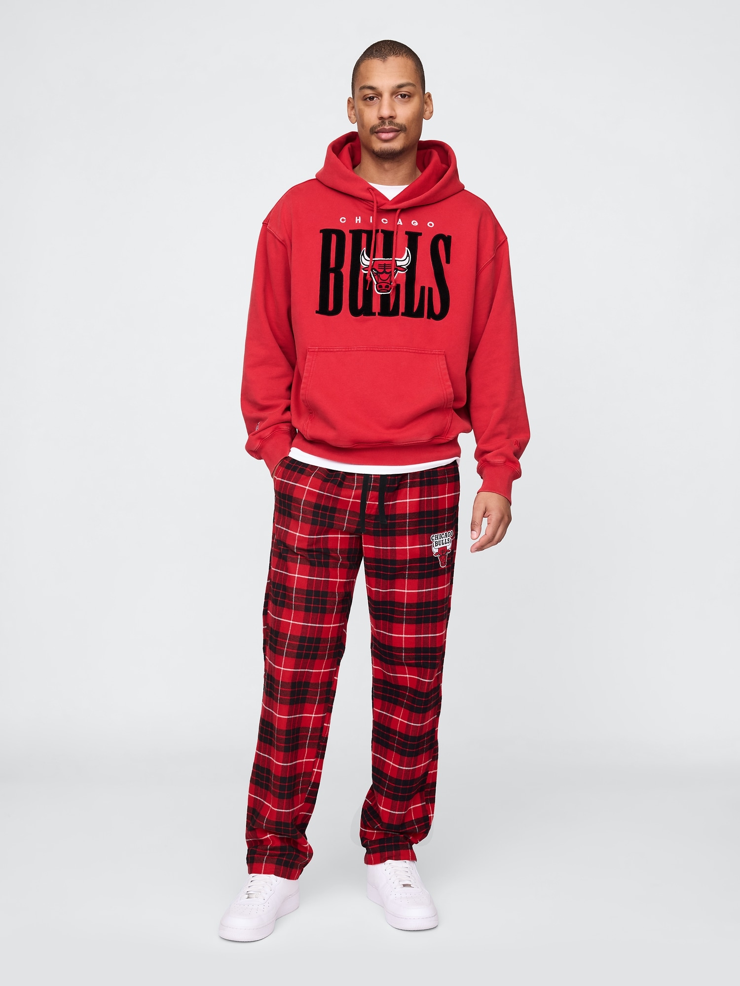 NBA Chicago Bulls Flannel PJ Pants