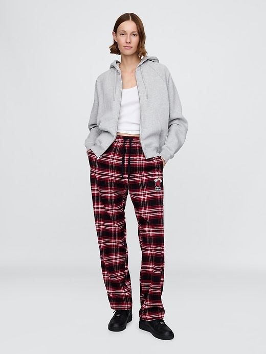 Image number 5 showing, NBA Miami Heat Flannel PJ Pants