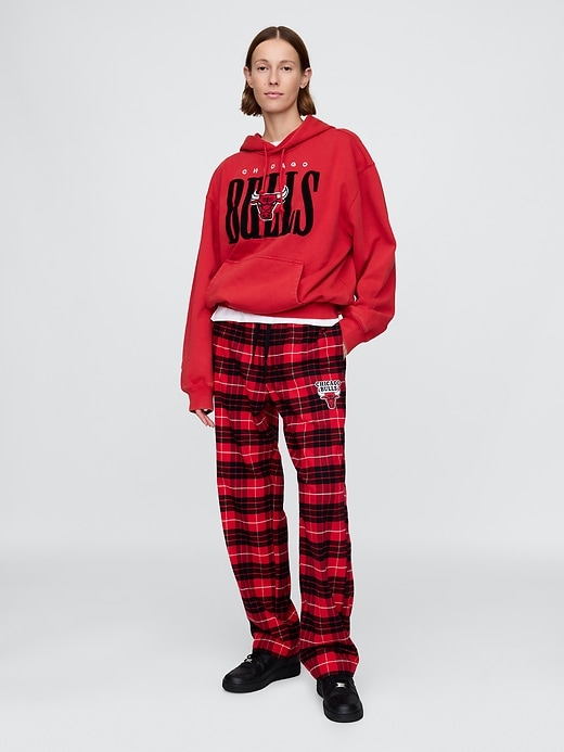 Image number 5 showing, NBA Chicago Bulls Flannel PJ Pants