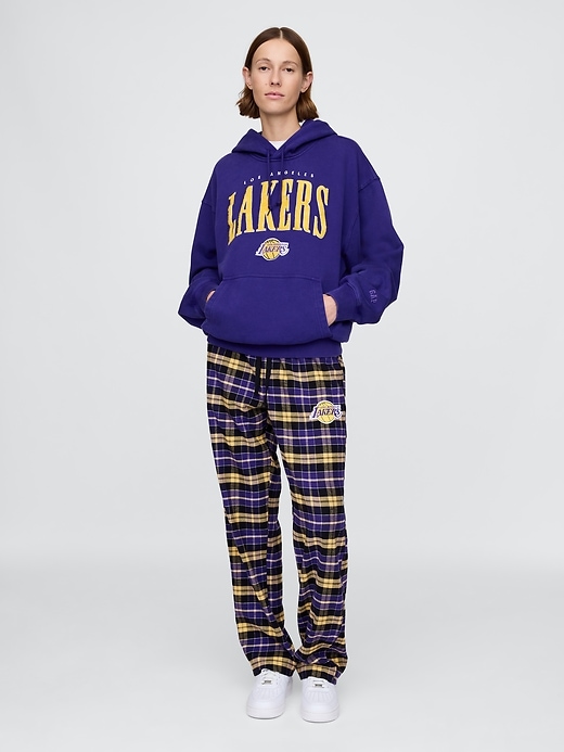 Image number 5 showing, NBA Los Angeles Lakers Flannel PJ Pants