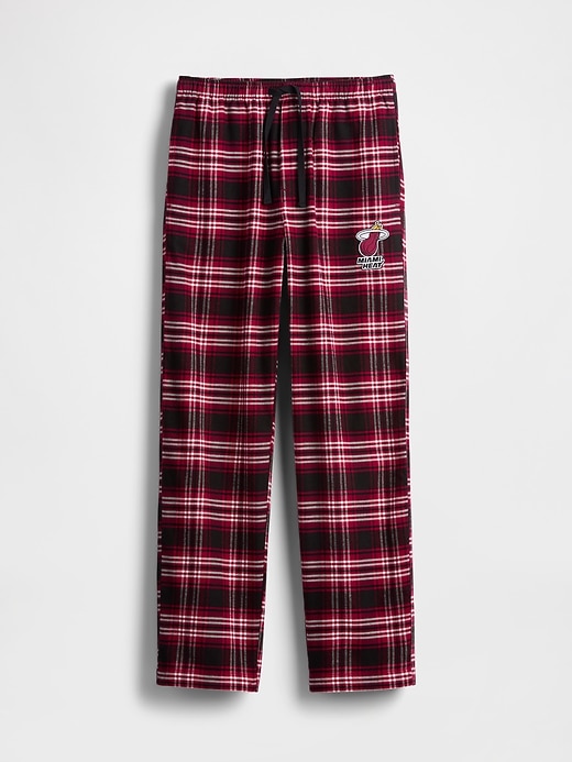 Image number 6 showing, NBA Miami Heat Flannel PJ Pants