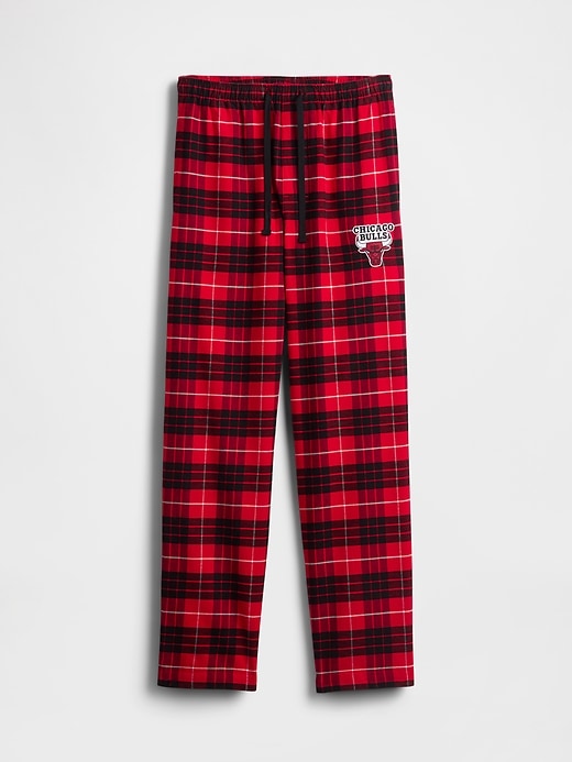 Image number 6 showing, NBA Chicago Bulls Flannel PJ Pants