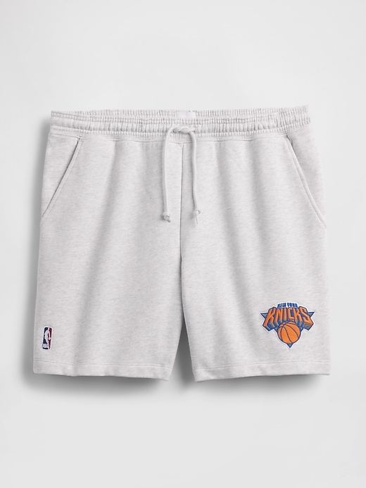 Image number 7 showing, NBA New York Knicks Logo Heavyweight Sweat Shorts