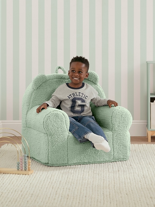 Image number 3 showing, babyGap Sherpa Bear Chair