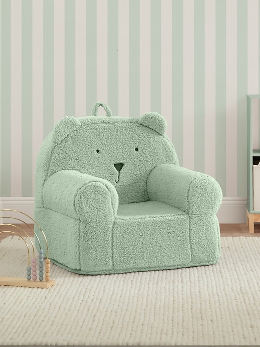 Image number 2 showing, babyGap Sherpa Bear Chair