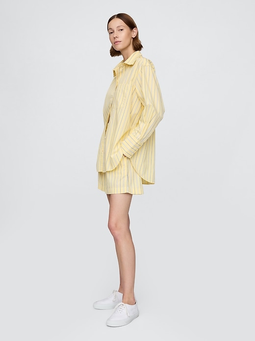 Image number 2 showing, Organic Cotton Poplin Big Shirt