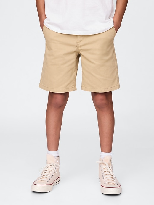 Image number 3 showing, Kids 7" Relaxed Khaki Shorts