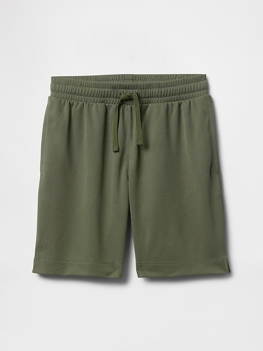 Image number 2 showing, Kids GapFit Recycled Mesh Easy Shorts