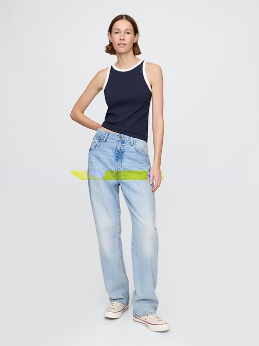 Image number 3 showing, Modern Rib Halter Tank Top