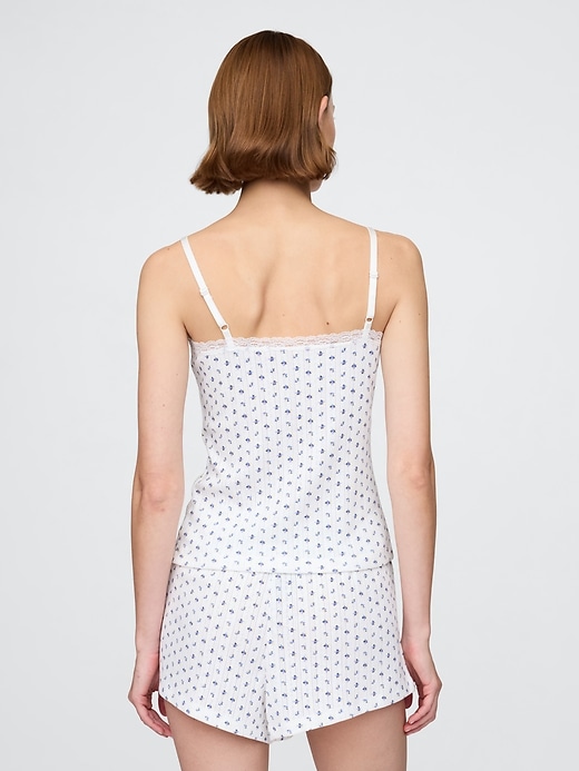 Image number 3 showing, Pointelle PJ Tank Top