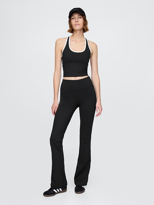 Image number 1 showing, GapFit Sky High Rise Power Flare Leggings