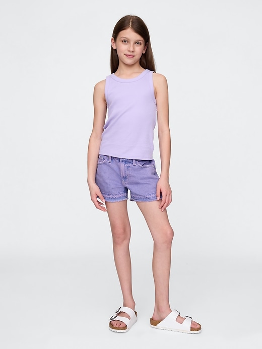 Image number 1 showing, Kids Low Rise Stride Denim Shorts