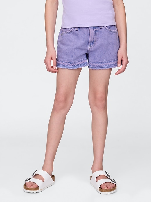 Image number 3 showing, Kids Low Rise Stride Denim Shorts