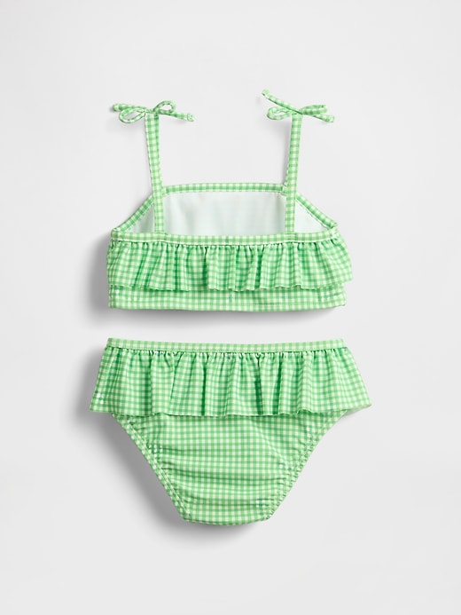 Image number 2 showing, Baby & Toddler Gingham Swim Two-Piece