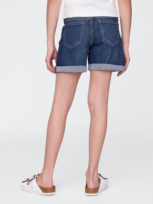 Image number 4 showing, Kids Denim Midi Shorts