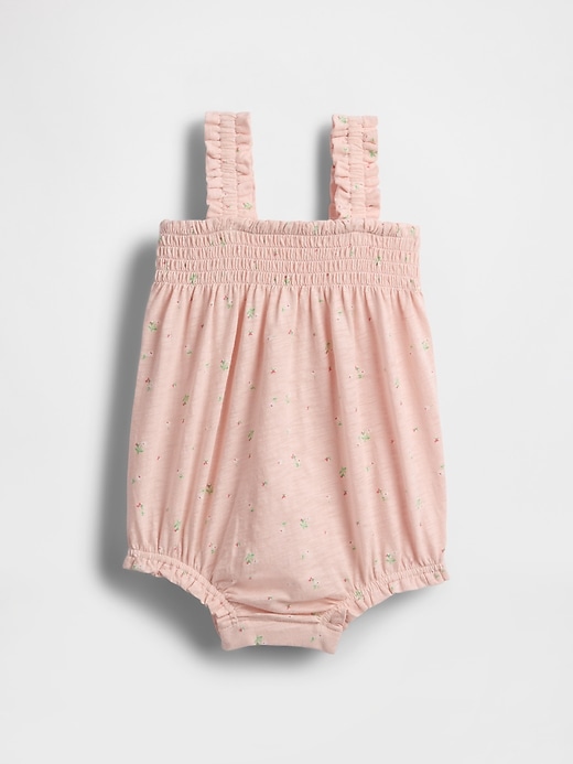 Image number 1 showing, Baby Smocked Shorty One-Piece