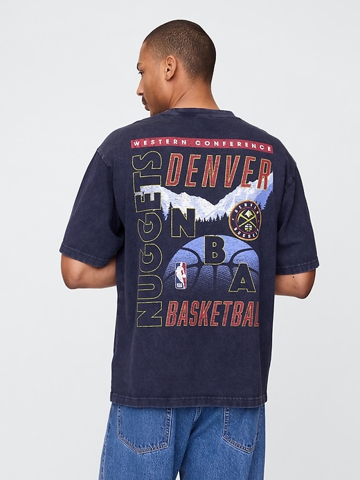 Image number 1 showing, NBA Denver Nuggets Graphic T-Shirt