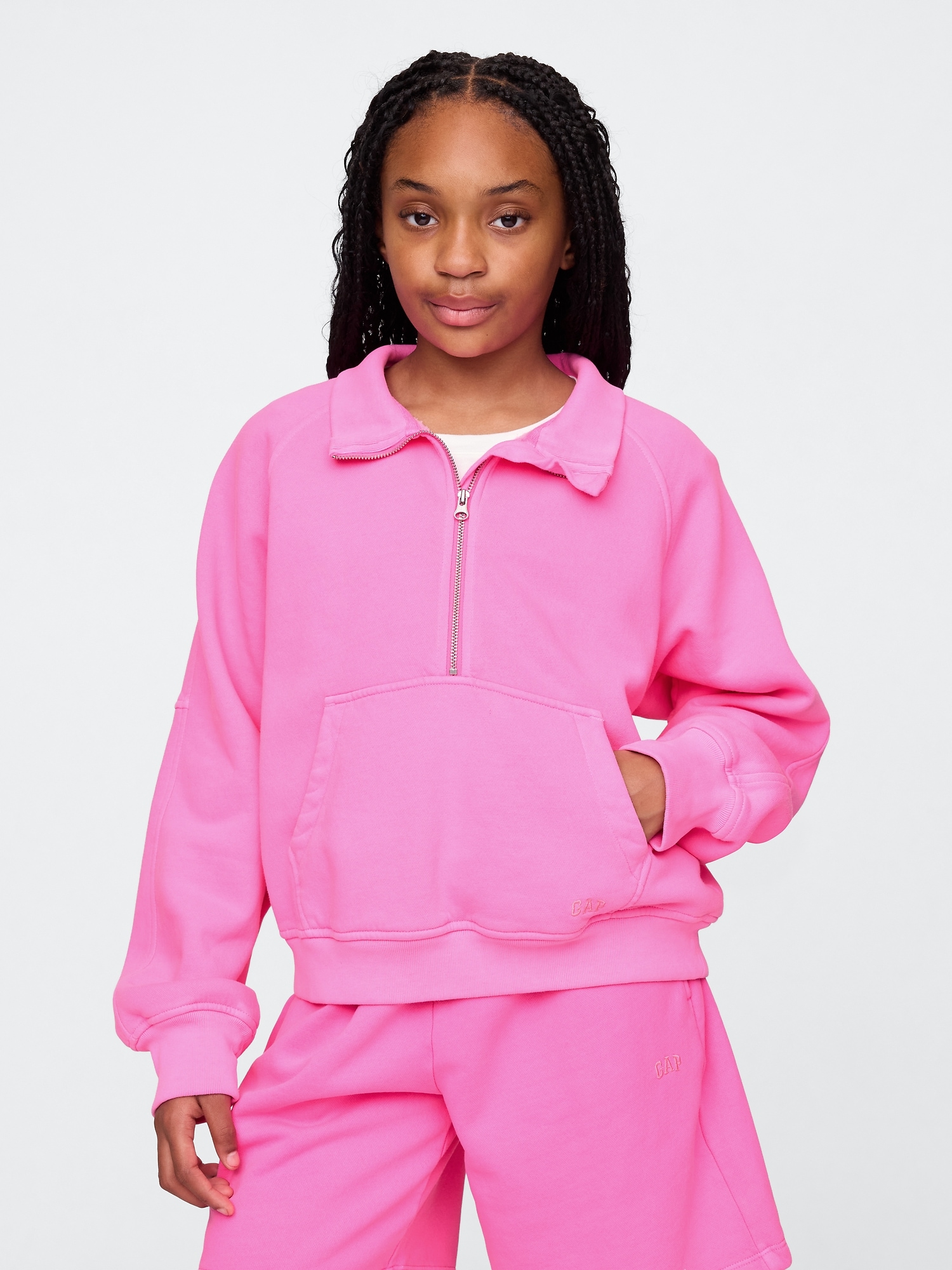 Kids VintageSoft Half-Zip Pullover