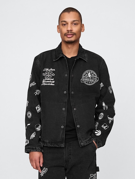 Image number 6 showing, NBA All Star Denim Jacket