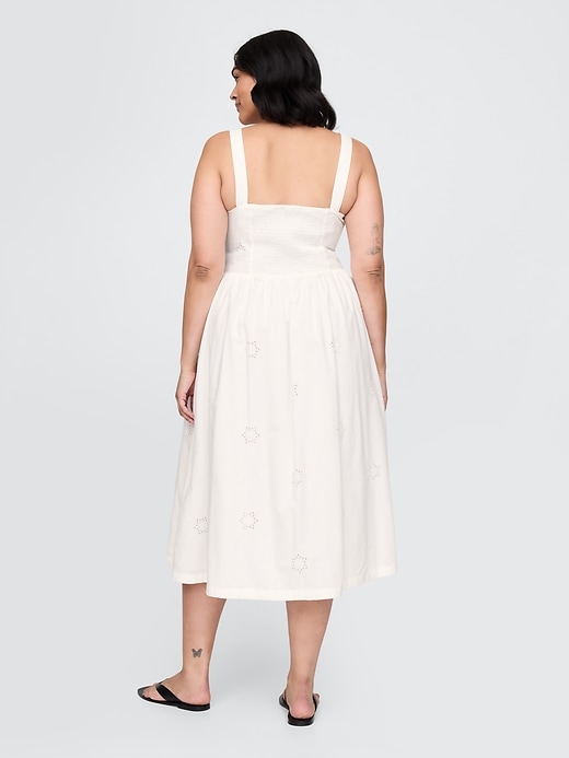 Image number 6 showing, Eyelet Scoop Neck Dress