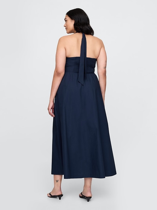 Image number 6 showing, Tie-Back Halter Maxi Dress