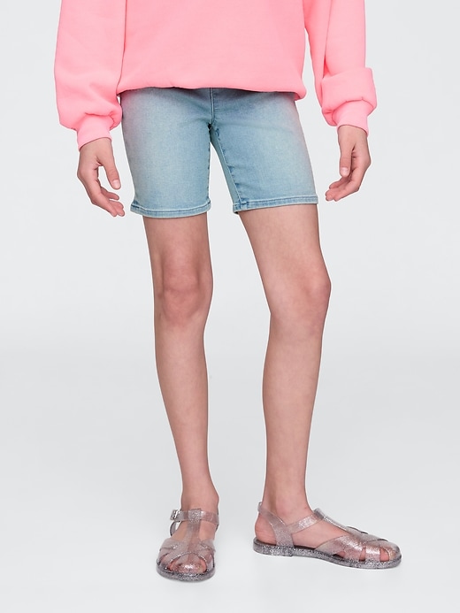 Image number 3 showing, Kids Denim Bike Shorts