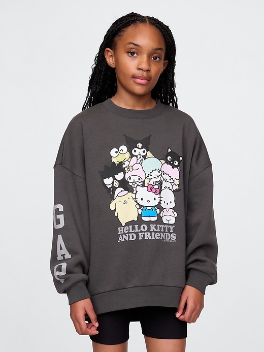 Image number 1 showing, Kids Hello Kitty Tunic Sweatshirt