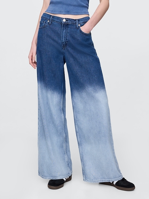 Image number 2 showing, Mid Rise UltraSoft Baggy Jeans