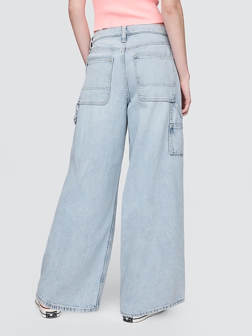 Image number 5 showing, Mid Rise UltraSoft Baggy Jeans