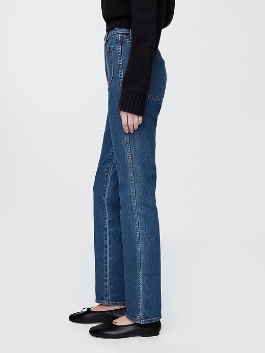 Image number 3 showing, High Rise '90s Straight Jeans