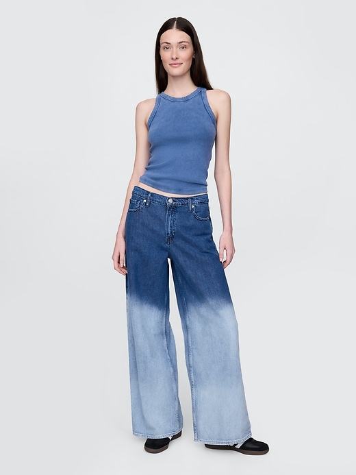 Image number 1 showing, Mid Rise UltraSoft Baggy Jeans