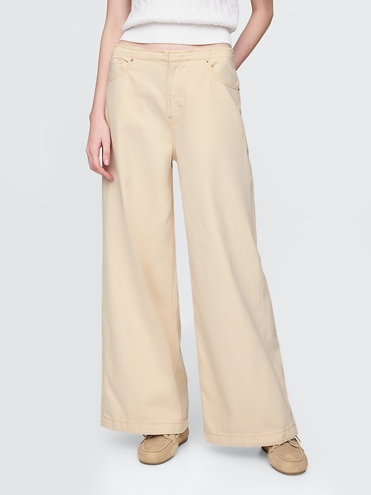 Image number 2 showing, Mid Rise UltraSoft Baggy Jeans