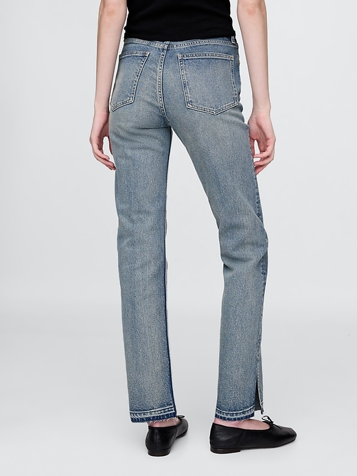 Image number 5 showing, High Rise '90s Straight Jeans