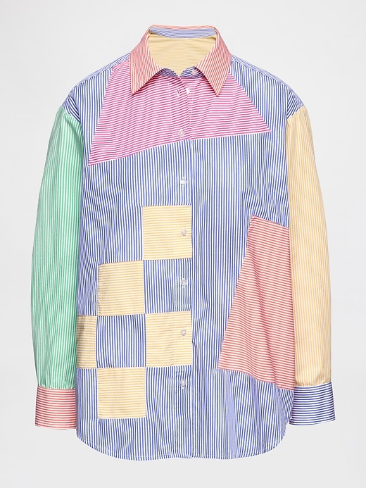 Image number 5 showing, Gap × HFR Patchwork Shirt by BruceGlen