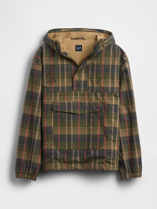 Image number 5 showing, Oversized Canvas Anorak Jacket